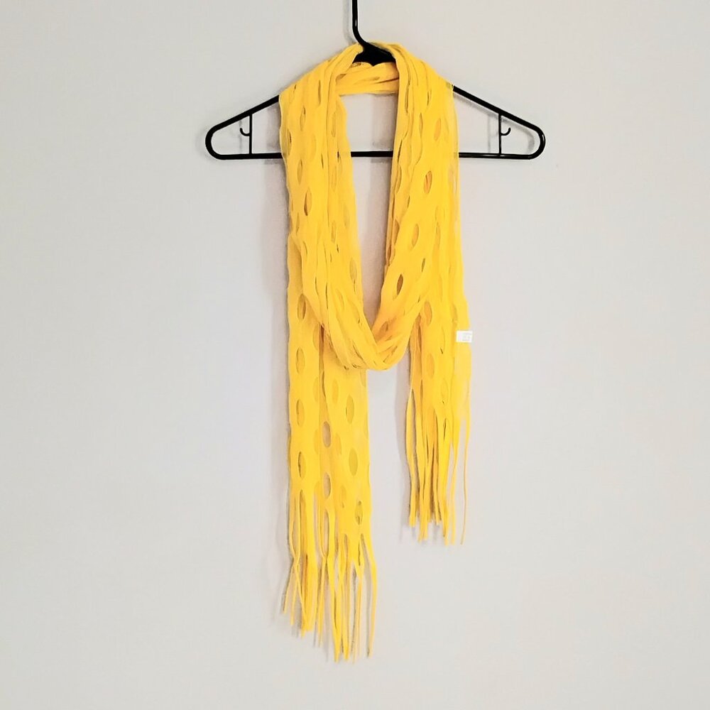 3/$25 Beautiful 72" Yellow Light Scarf NWOT!!